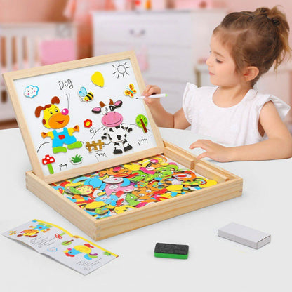 Kleurend Tekenbord 2-in-1 voor Kinderen Montessori - Velinix