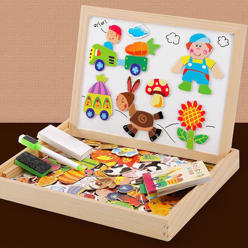 Kleurend Tekenbord 2-in-1 voor Kinderen Montessori