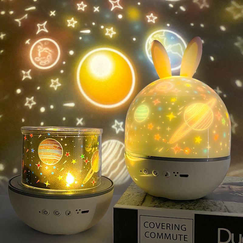 Kinderlamp Sterrenprojector voor Slaapkamer Nachtlicht