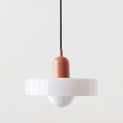 Kleurrijke Hanglamp Modern Glazen Design voor Woonkamer