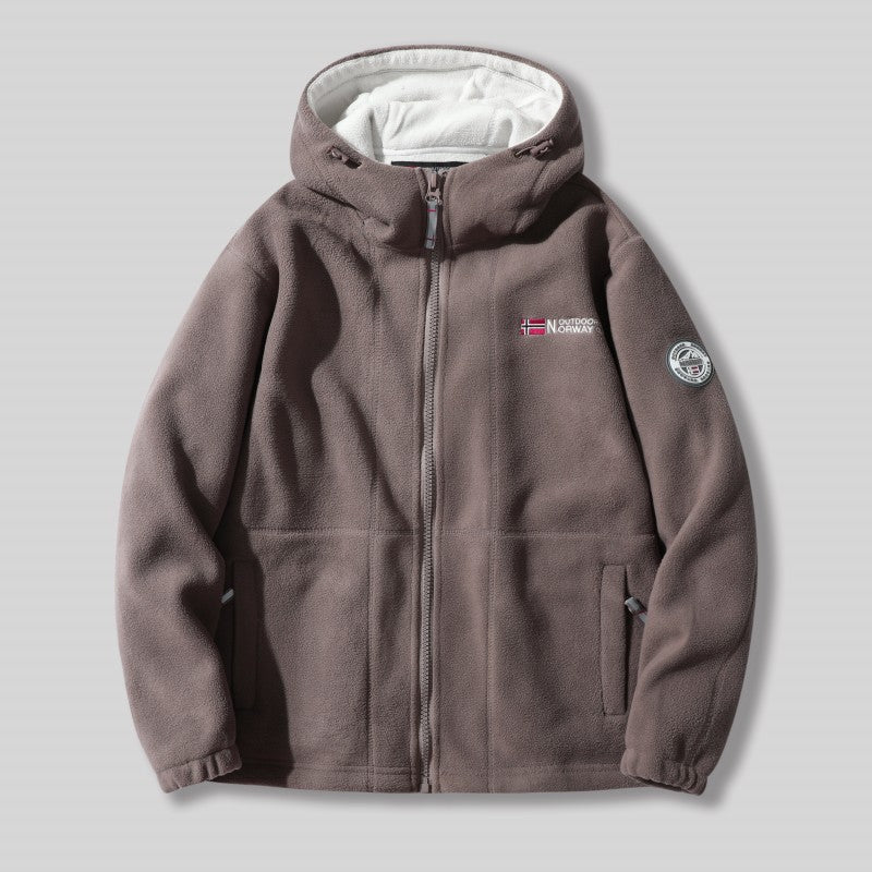 Fleece Jas Norway Stijl Ultra Warm en Zacht