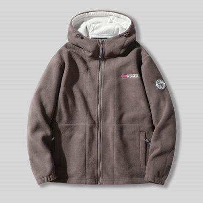 Fleece Jas Norway Stijl Ultra Warm en Zacht