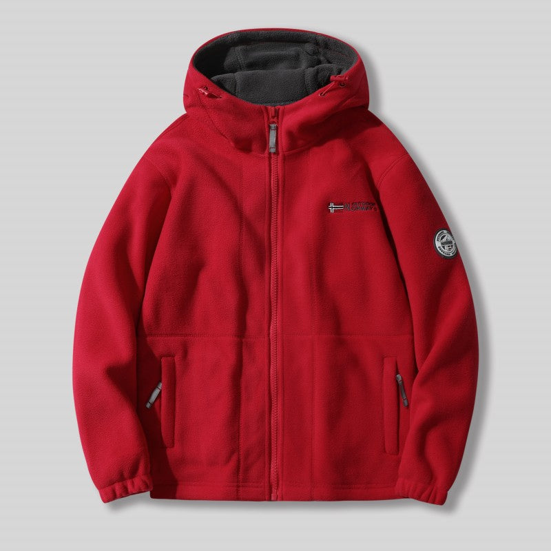 Fleece Jas Norway Stijl Ultra Warm en Zacht