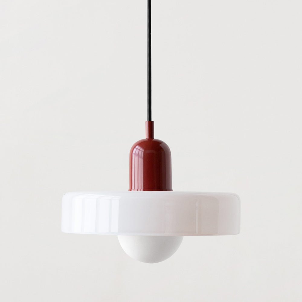 Kleurrijke Hanglamp Modern Glazen Design voor Woonkamer