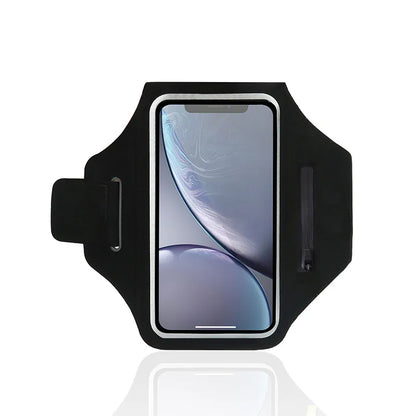 Hardloop Telefoonhouder met Oordopjesvak voor Armomvang 26-42 cm - Velinix