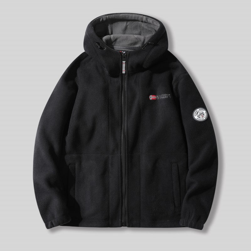 Fleece Jas Norway Stijl Ultra Warm en Zacht