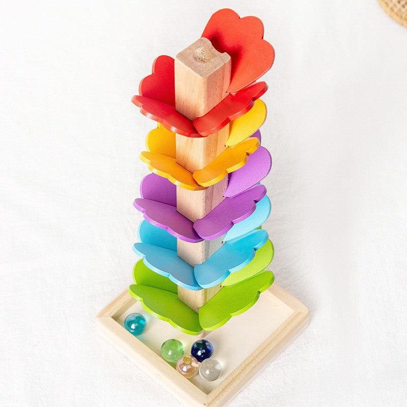 Houten Marmoset Toren Montessori Speelgoed
