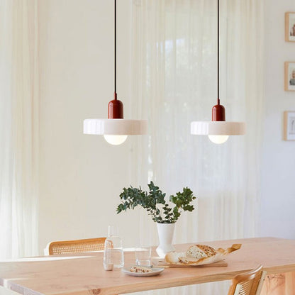 Kleurrijke Hanglamp Modern Glazen Design voor Woonkamer