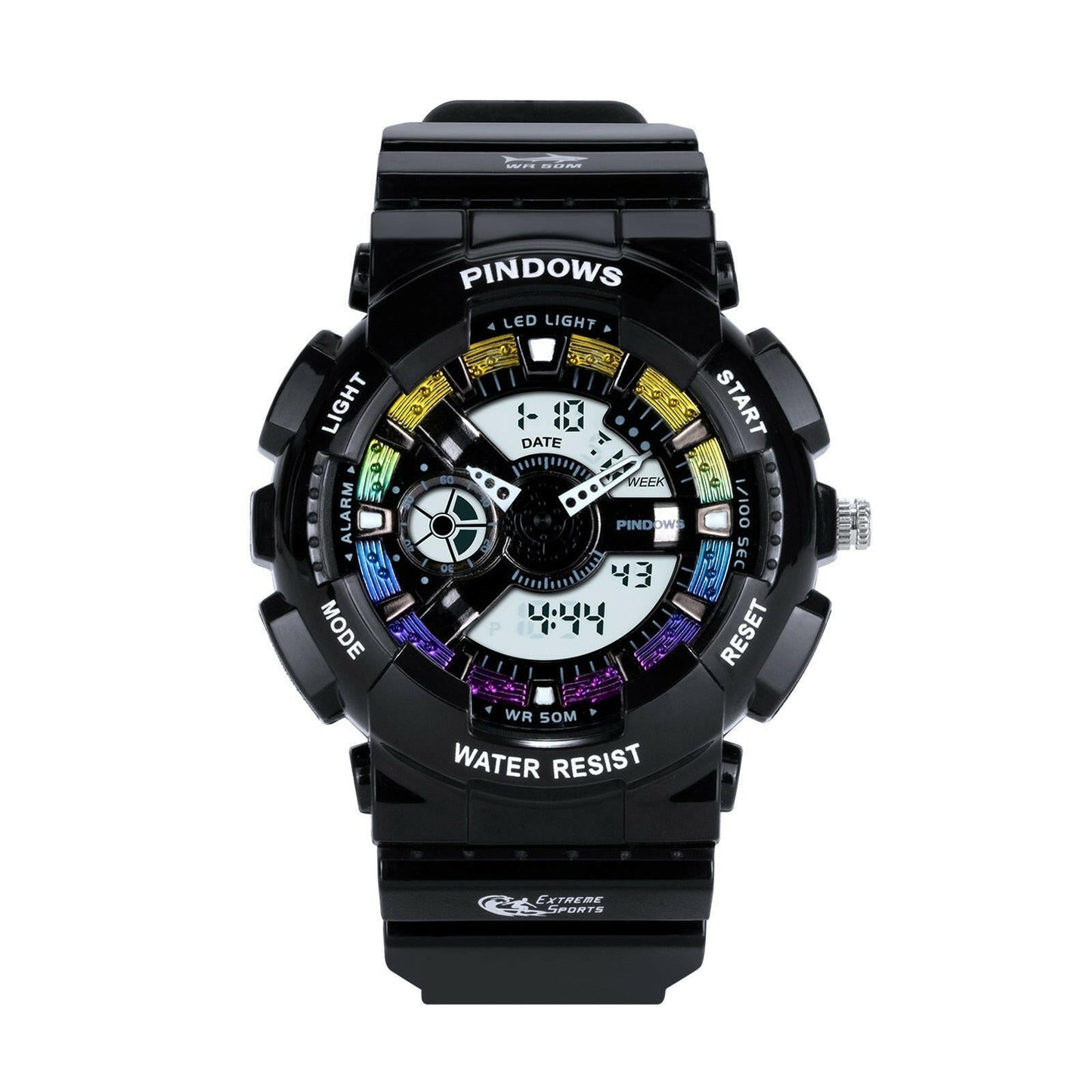 Sport Horloge voor Mannen Waterdicht en Schokbestendig