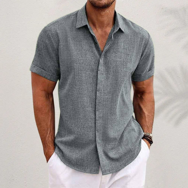 Enzo™ – Heren Overhemd Ademend Comfortabel voor Casual & Chique Gelegenheden-4