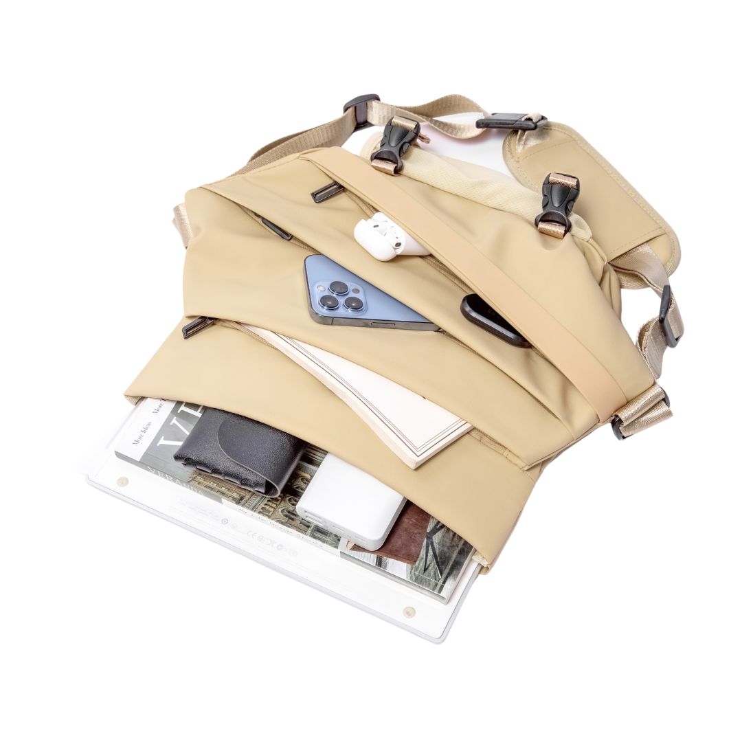 Rugzak Slingpack met Grote Vakken en Snel Toegankelijke Zakken