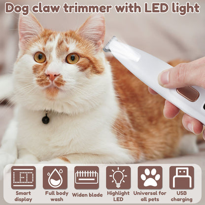 LED Huisdier Trimmer Professioneel met Gratis Extra