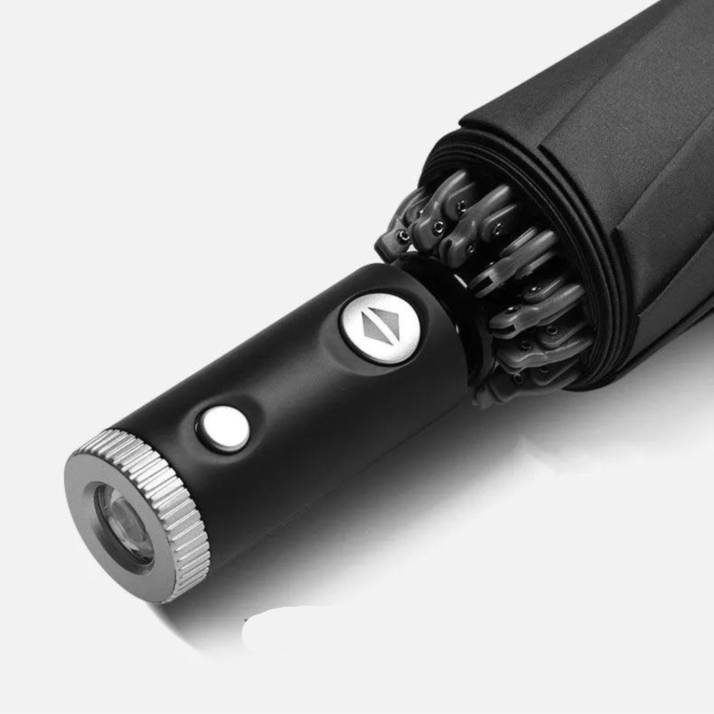 Automatische Paraplu Winddicht met Reflecterende Rand Elegant Design