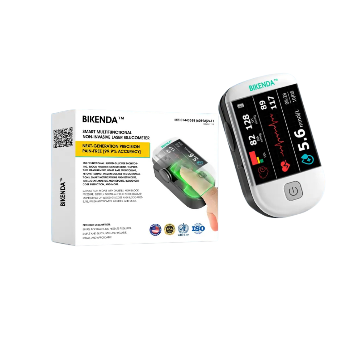 Pulsoxymeter Zuurstof- en Hartslagmeter met OLED-scherm Compact
