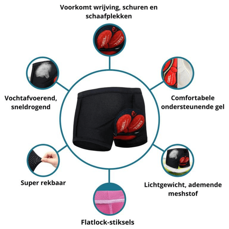Moto Shorts Comfortabele Rijbroek