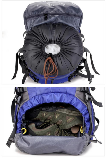 Waterdichte Rugzak 50L voor Outdoor en Hiking