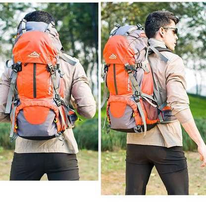 Waterdichte Rugzak 50L voor Outdoor en Hiking