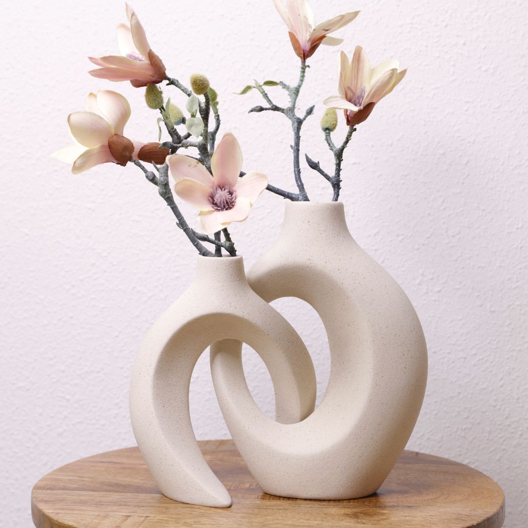 Bloemenvaas Vervlochten Design voor Verse Bloemen