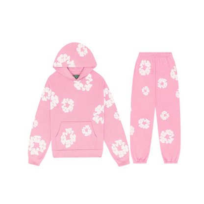 Gina™ – Unisex Joggingpak met Bloemenprint voor Comfortabel en Trendy Loungewear-4