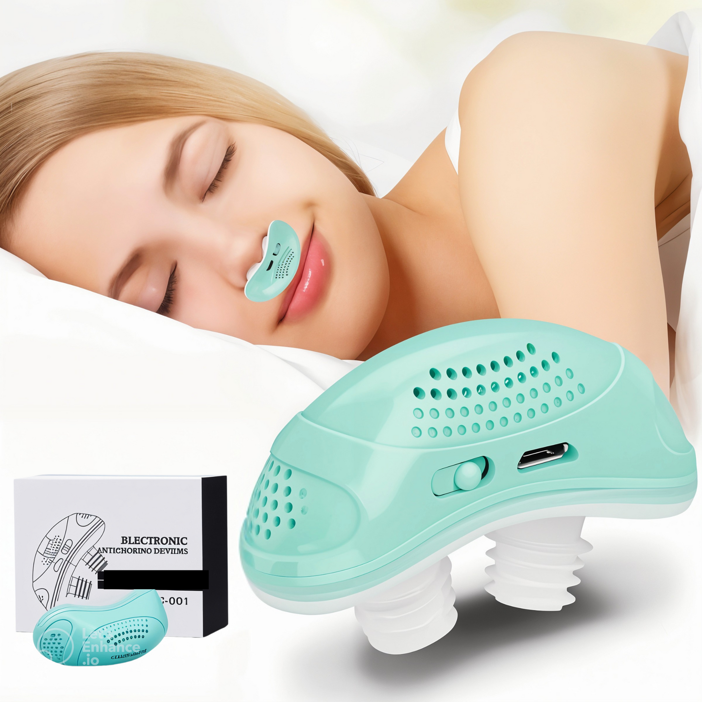 Reis CPAP Apparaat Compact en Stil Zonder Masker