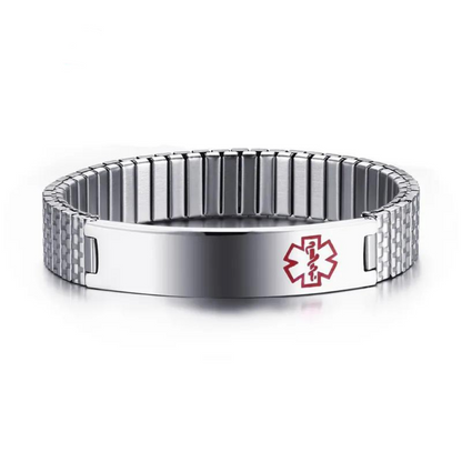 MediBand Armband met Spraakfunctie voor Noodgevallen Persoonlijk Maakbaar