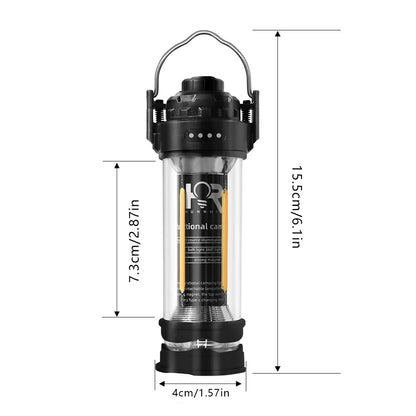 Campinglamp Dimbaar Waterdicht 3000mAh Buitengebruik