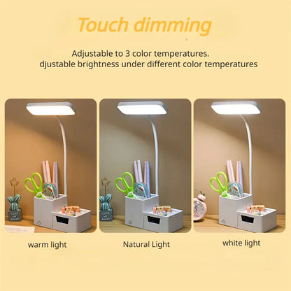 LED Bureaulamp Oplaadbaar Dimbaar Vouwbaar Design