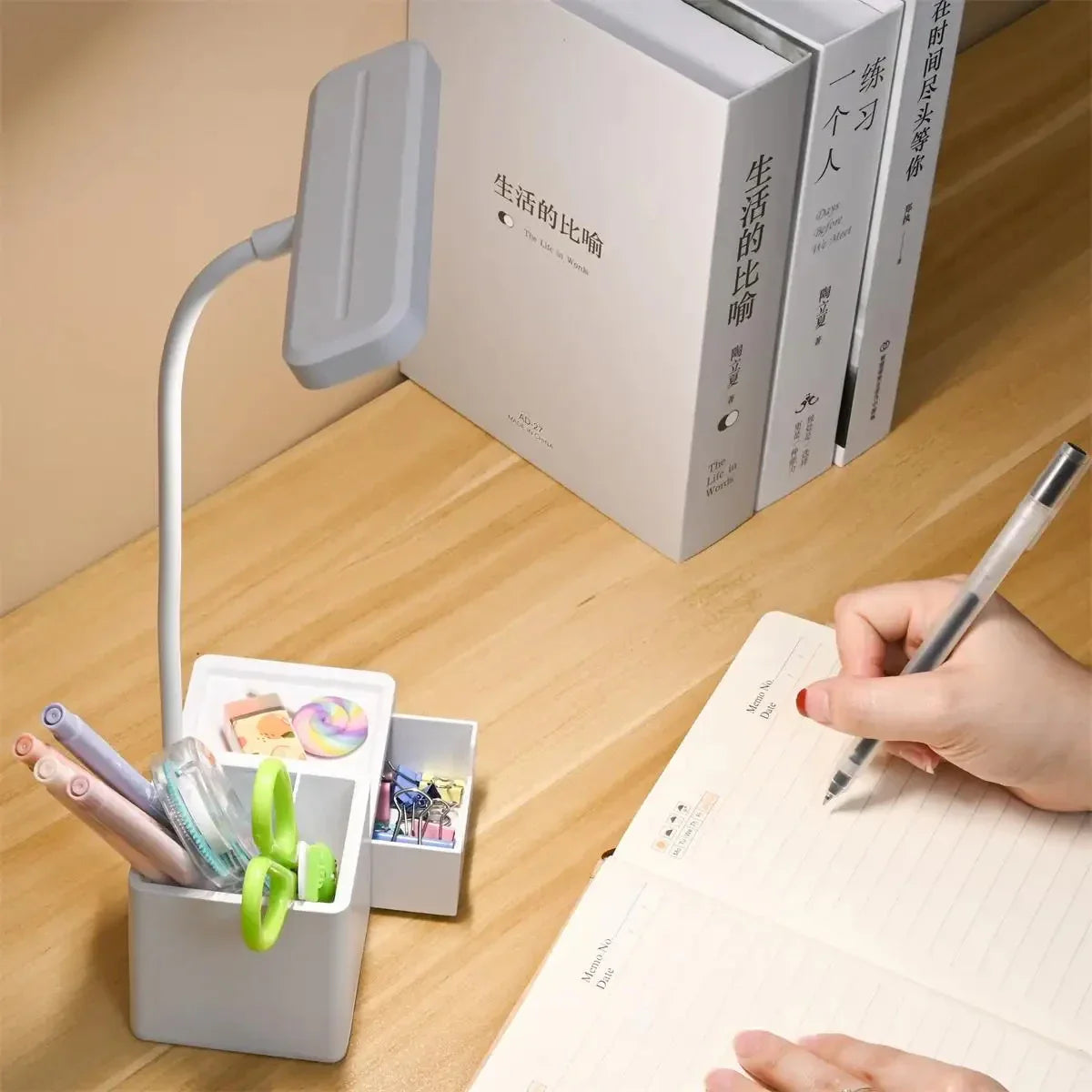 LED Bureaulamp Oplaadbaar Dimbaar Vouwbaar Design