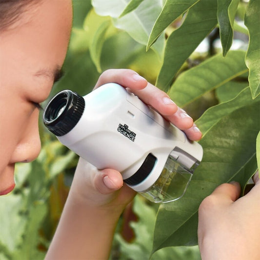 Optivon Kidscope Microscoop – LED Verlichting, Draagbaar & Duurzaam Ontwerp voor Jonge Ontdekkingsreizigers 0