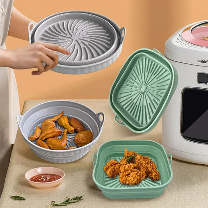 Siliconen Grillpan Oven en Airfryer Schoonhoudend