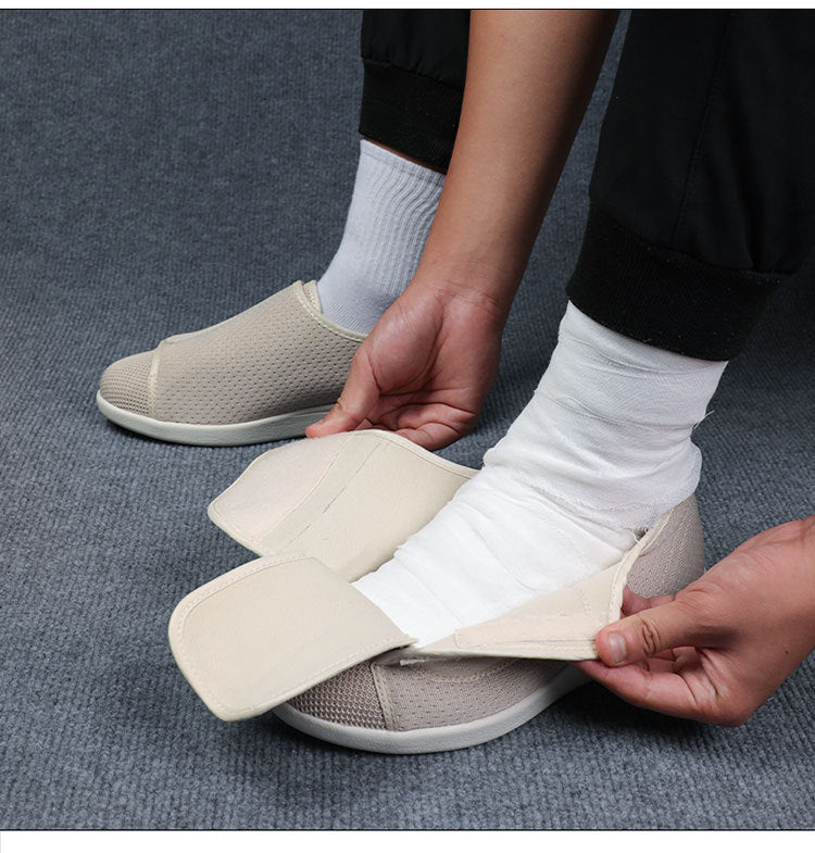 OrthoFlex™ – Brede Diabetische schoenen met Klittenband