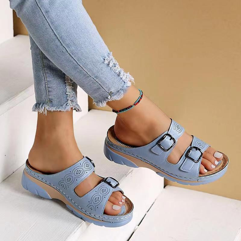 OrthoStep™ – Dames Sandalen met Aanpasbaar Voetbed en Ergonomisch Comfort-5
