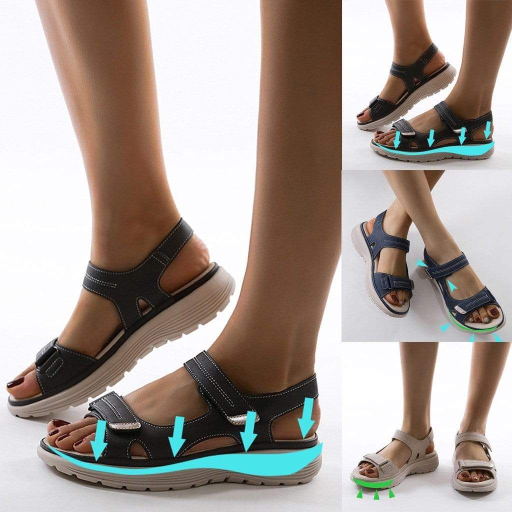 OrthoStride™ – Comfortabele Orthopedische Sandalen voor Dames