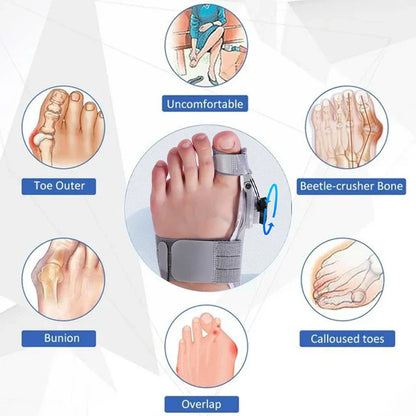 OrthoToe™ – Verstelbare Hallux Valgus Bunion Corrector