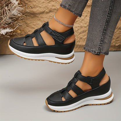 Variant image for Orthovita™ – Dames Sandalen met Verstelbare Klittenband en Comfortabele Wighielzool-1