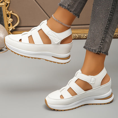 Variant image for Orthovita™ – Dames Sandalen met Verstelbare Klittenband en Comfortabele Wighielzool-11