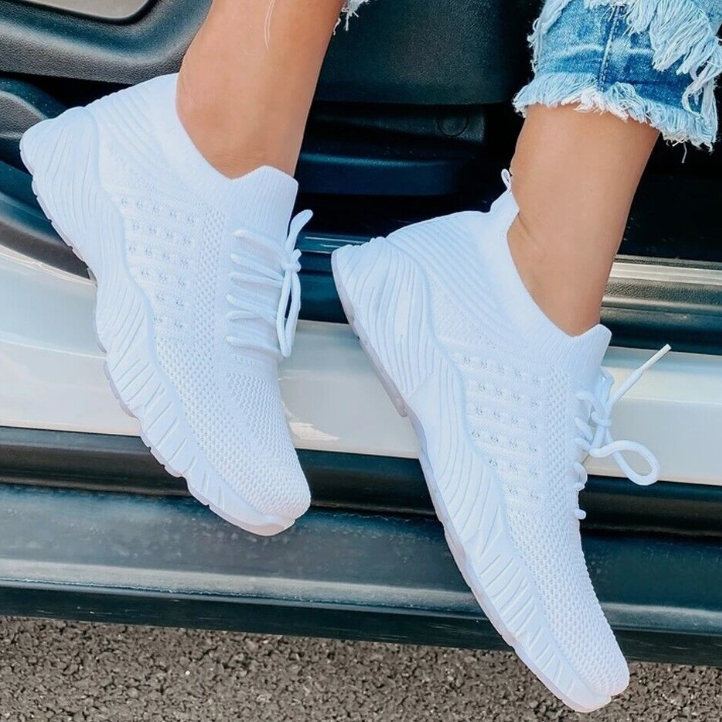Dames Sportschoenen Flexibel en Modieus voor Werk en Vrije Tijd