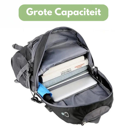 Waterdichte Outdoor Rugzak 40L met Comfortabele Schouderbanden
