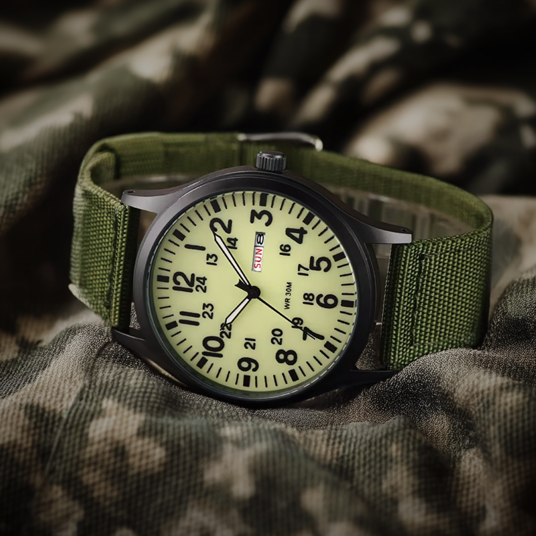 Heren Horloge Outdoor Waterdicht Roestvrij Staal Saffierglas