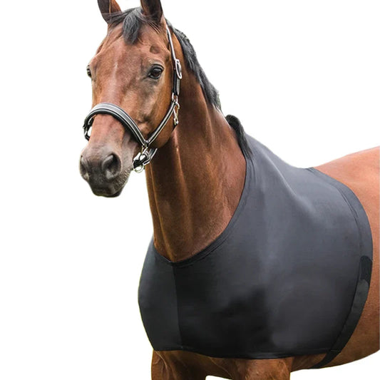 Paardenschouderbeschermer Ademend Spandex Anti-schuurvest - Velinix