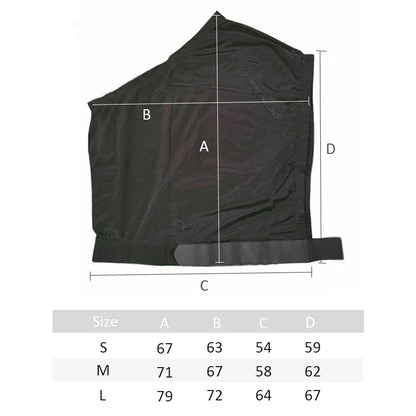 Paardenschouderbeschermer Ademend Spandex Anti-schuurvest