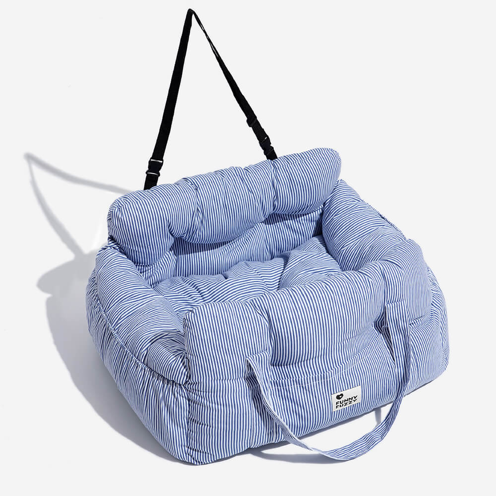 PawVoyage™ Luxe Hondenmand voor in de Auto – 46x42x34 cm