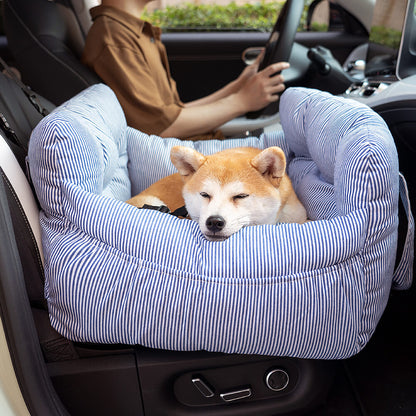 PawVoyage™ Luxe Hondenmand voor in de Auto – 46x42x34 cm
