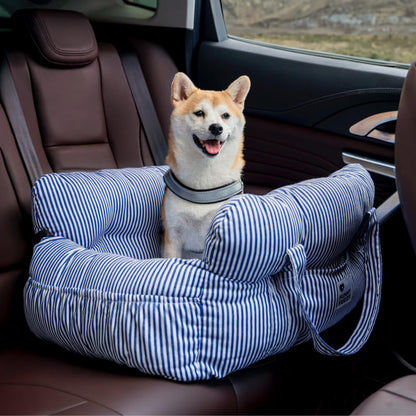PawVoyage™ Luxe Hondenmand voor in de Auto – 46x42x34 cm