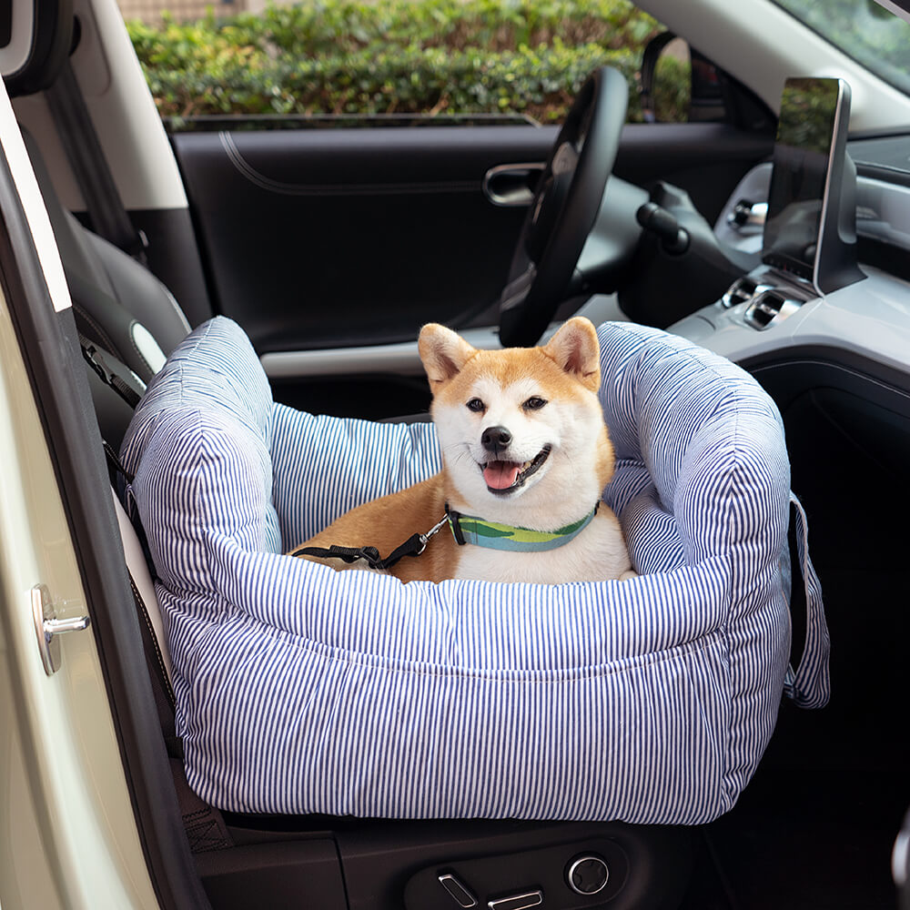 PawVoyage™ Luxe Hondenmand voor in de Auto – 46x42x34 cm