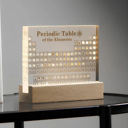 Acryl Verlichte Periodieke Tabel Decoratief Model - Velinix