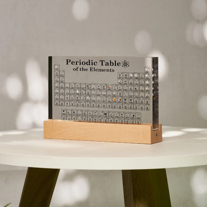 Acryl Verlichte Periodieke Tabel Decoratief Model