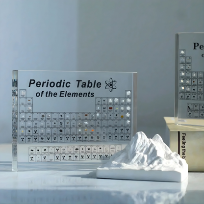Acryl Verlichte Periodieke Tabel Decoratief Model