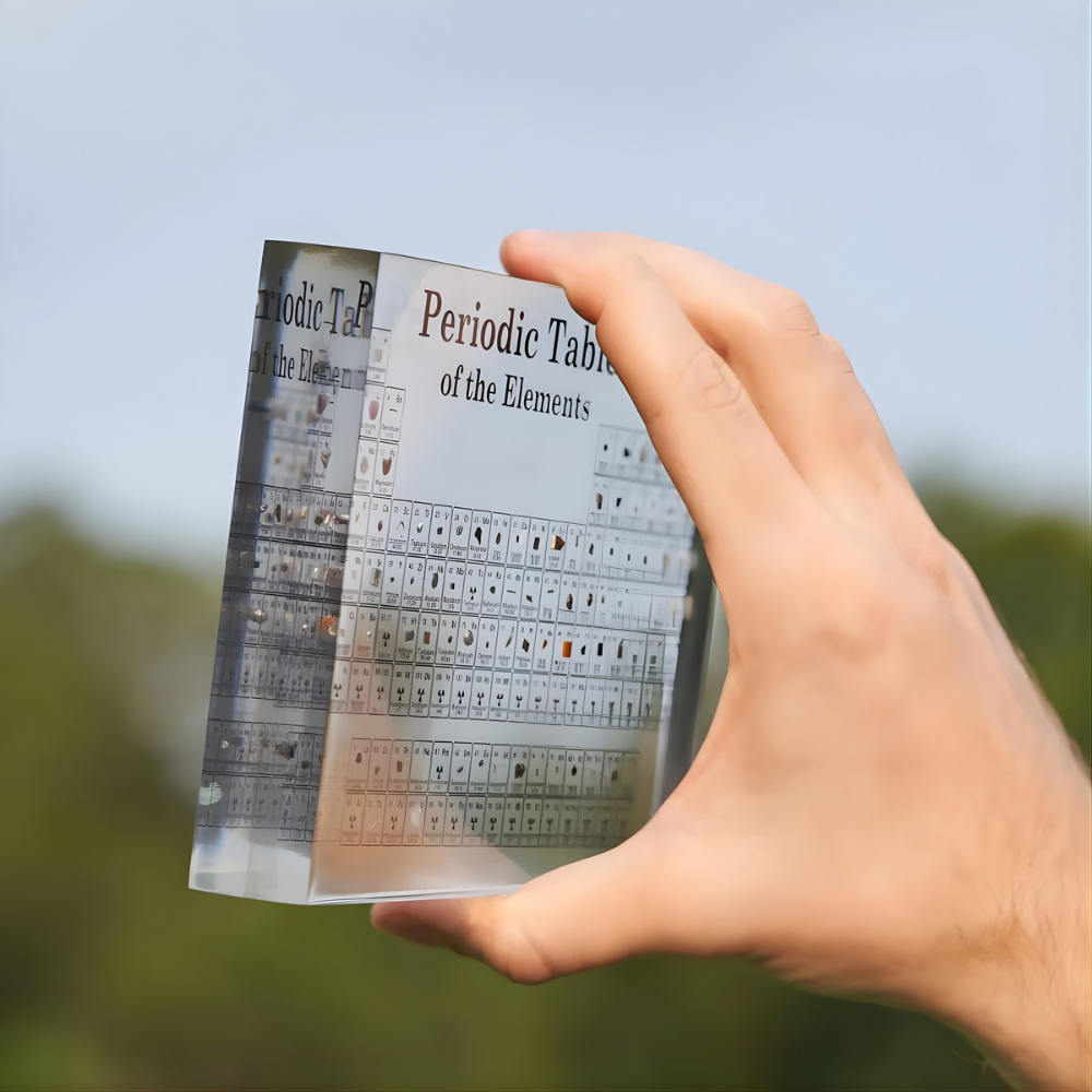 Acryl Verlichte Periodieke Tabel Decoratief Model