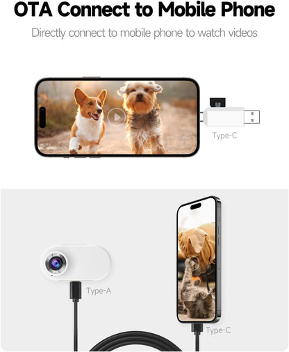 PetCam Halsband Camera - HD Mini Opname voor Honden en Katten